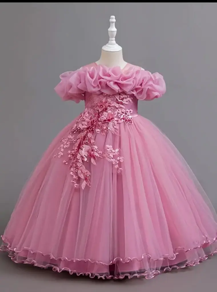 Burgundy Princess Dress