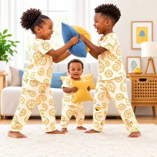 Cotton Pajamas - Short Sleeves SS006
