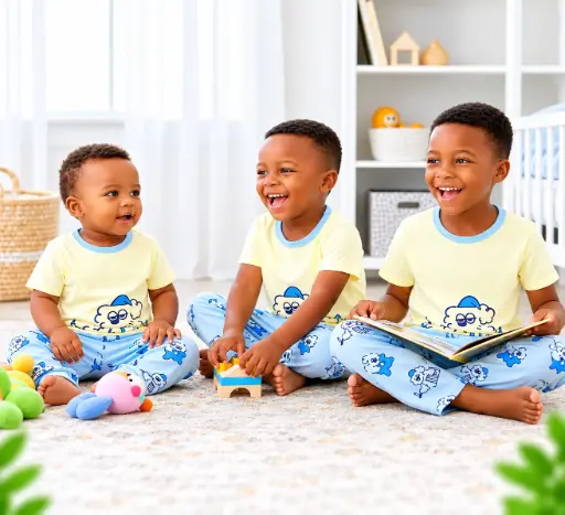 Cotton Pajamas - Short Sleeves SS007