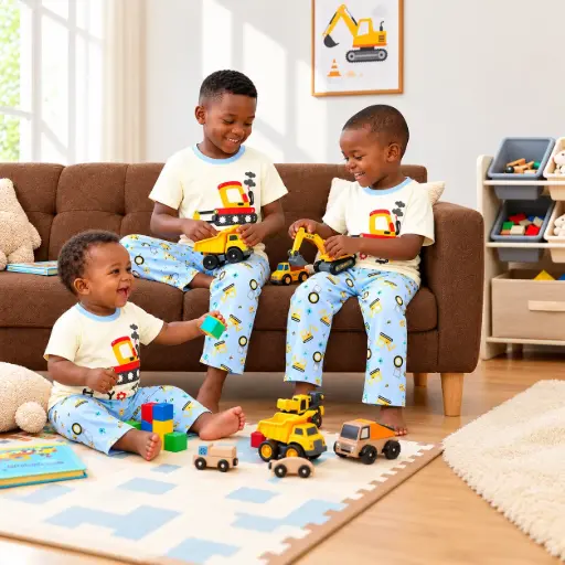 Cotton Pajamas - Short Sleeves SS008