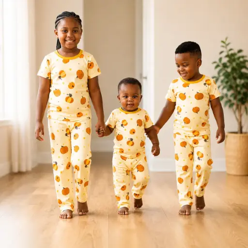 Cotton Pajamas - Short Sleeves SS034