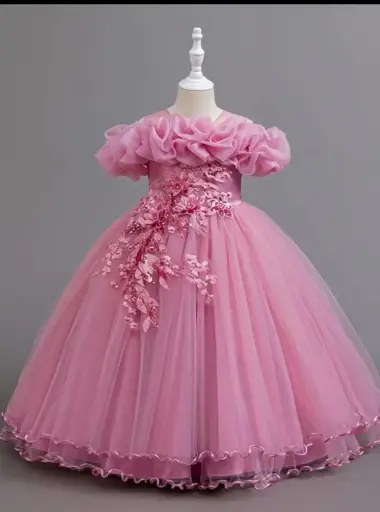 Burgundy Princess Dress